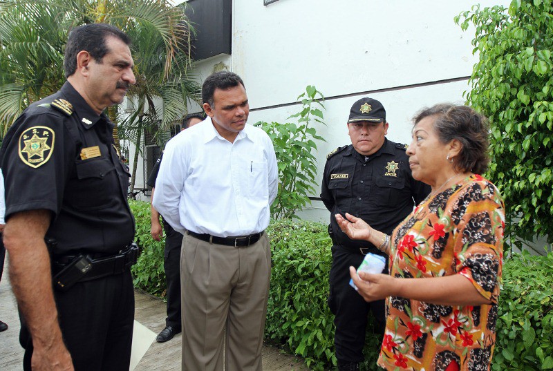 Gobernador visito la Base Oriente de la SSP Gobernador visito la Base Oriente de la SSP