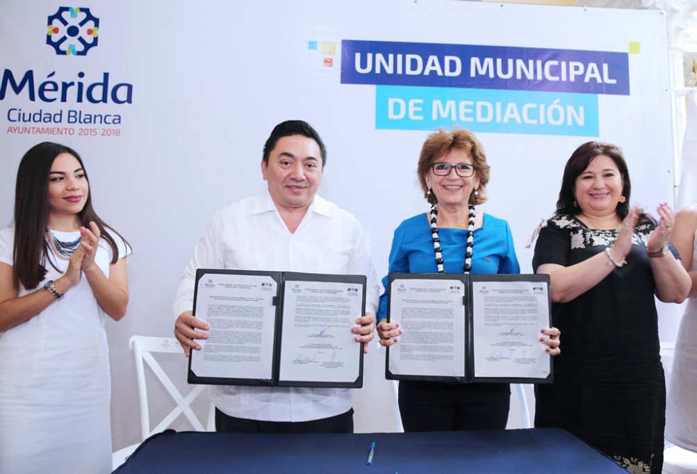 Inauguran Unidad de Mediación Inauguran Unidad de Mediación