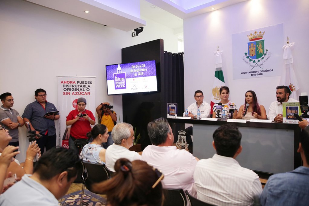 Realizarán la Mérida Restaurant Week, del 24 al 30 de septiembre Realizarán la Mérida Restaurant Week, del 24 al 30 de septiembre