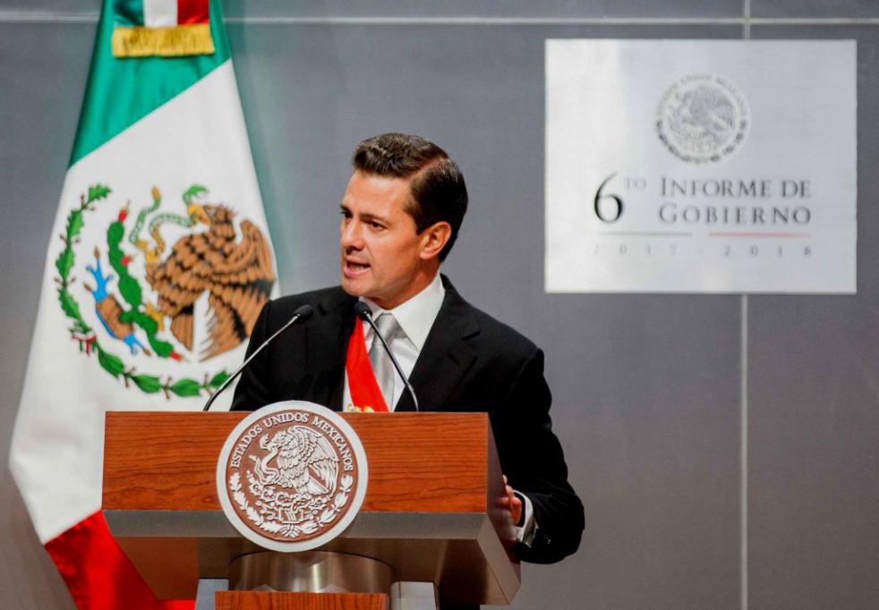 Peña Nieto rinde su último informe de Gobierno Peña Nieto rinde su último informe de Gobierno