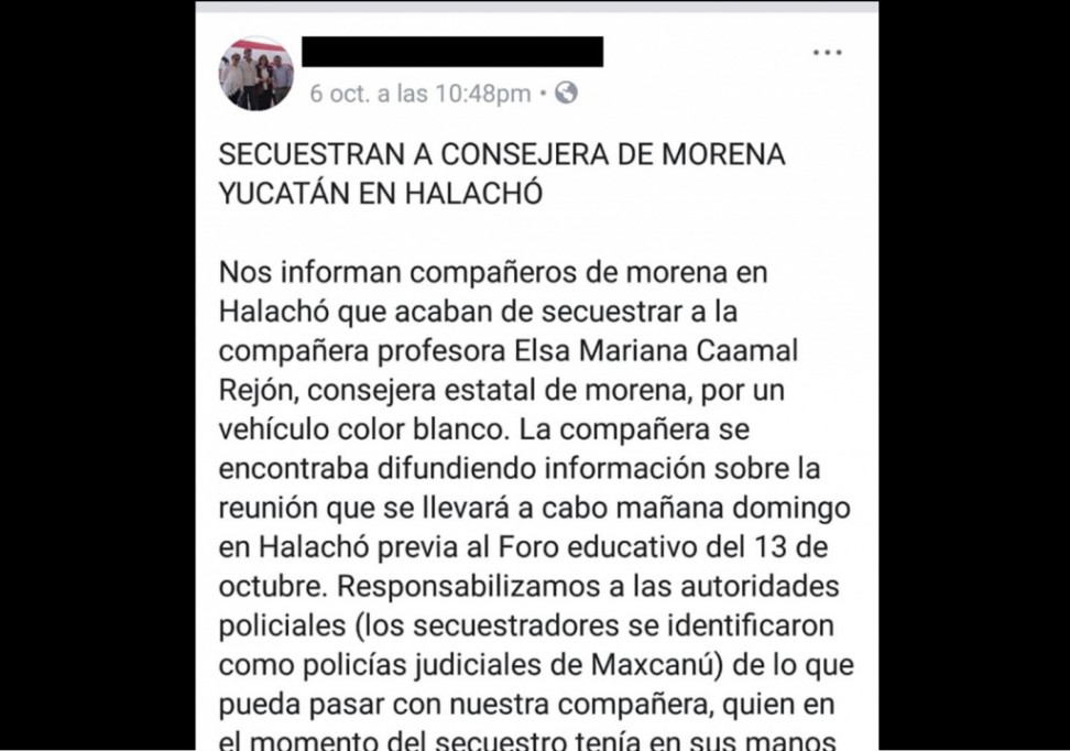 No fue secuestro, fue detención... No fue secuestro, fue detención...