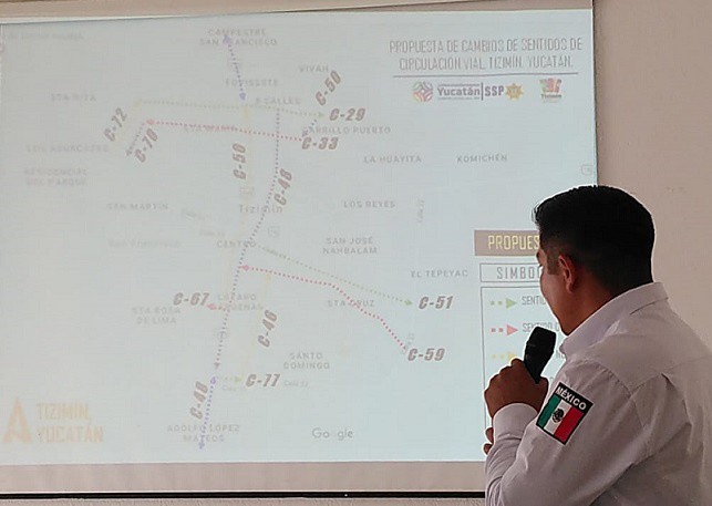 SSP entrega proyecto de reordenamiento vial para Tizimín SSP entrega proyecto de reordenamiento vial para Tizimín