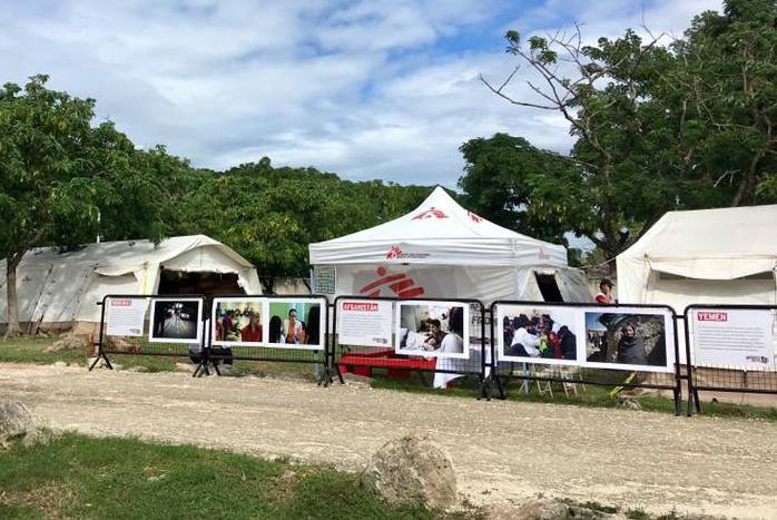 "Forzados a huir", exposición de Médicos sin Fronteras "Forzados a huir", exposición de Médicos sin Fronteras