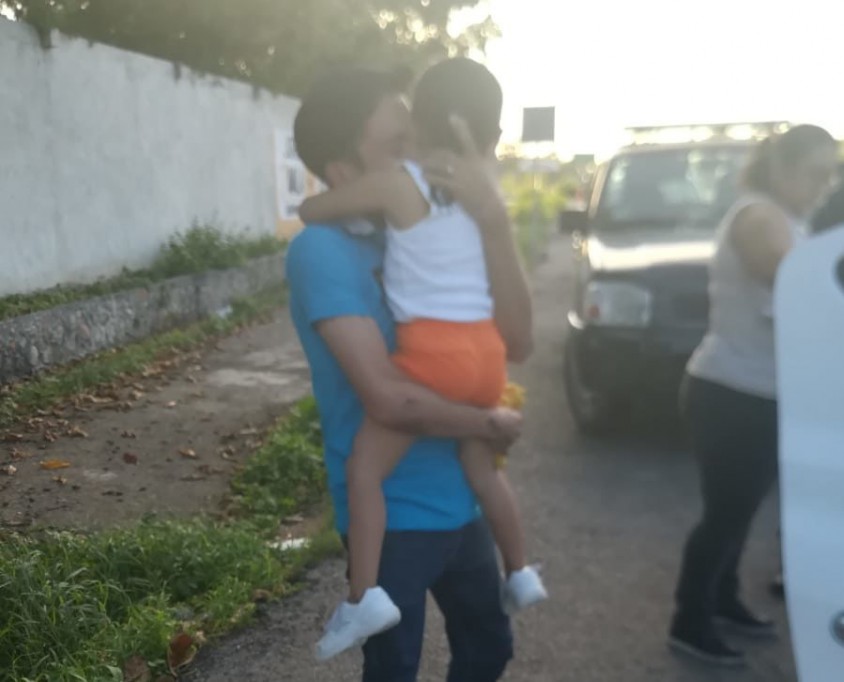 Padre e hija ya están juntos Padre e hija ya están juntos