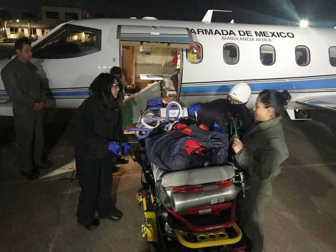 Envían a víctimas de explosión a Estados Unidos Envían a víctimas de explosión a Estados Unidos