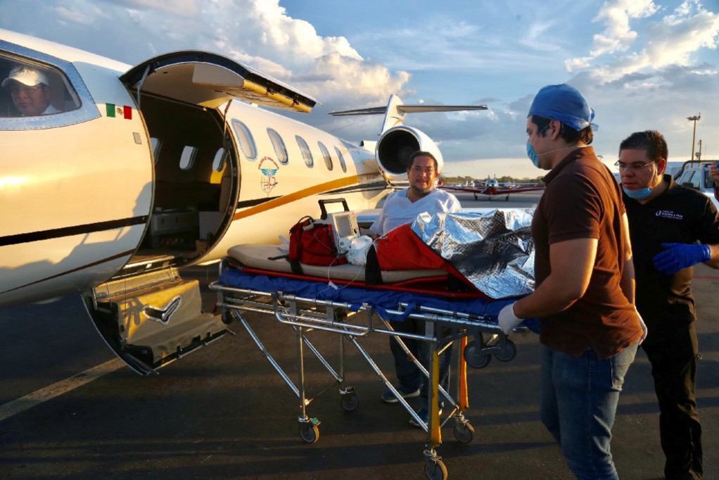 Samuel se recupera en hospital de Texas Samuel se recupera en hospital de Texas