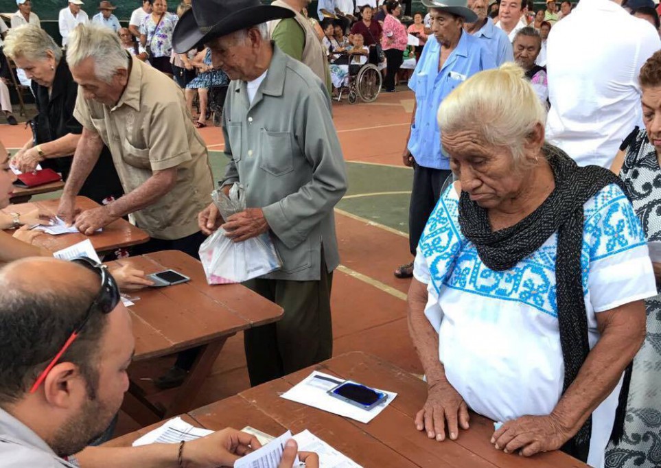 Comienza el pago del programa 60 y más Comienza el pago del programa 60 y más