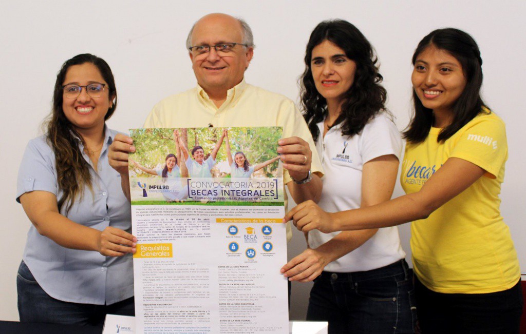 Presentan convocatorias de Becas Integrales Presentan convocatorias de Becas Integrales