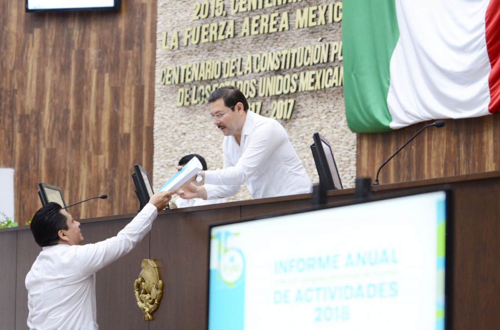 INAIP presenta su informe anual de actividades INAIP presenta su informe anual de actividades