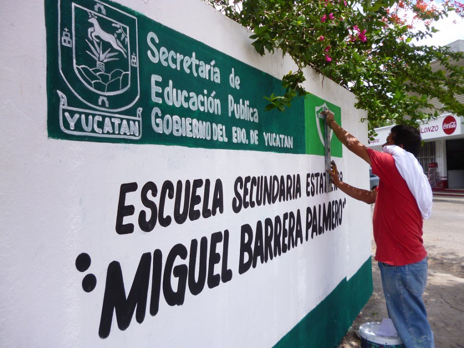 TIZIMIN: Más actos vandálicos con grafitis. TIZIMIN: Más actos vandálicos con grafitis.