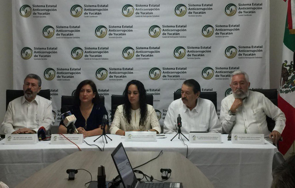 Presentan al nuevo Comité ciudadano anticorrupción Presentan al nuevo Comité ciudadano anticorrupción