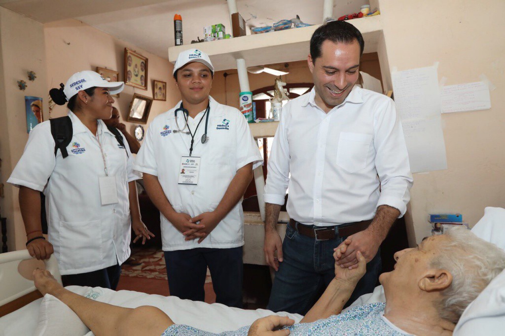 Mauricio Vila acompañó al "Médico a domicilio" Mauricio Vila acompañó al "Médico a domicilio"
