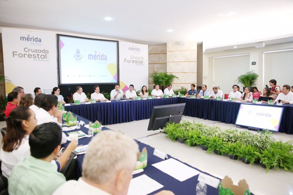 Del 2 al 30 de junio, Cruzada Forestal en Mérida Del 2 al 30 de junio, Cruzada Forestal en Mérida