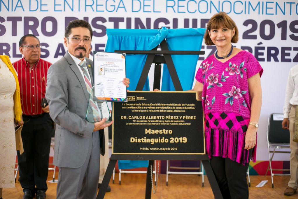 Carlos Alberto Pérez, Maestro Distinguido 2019 Carlos Alberto Pérez, Maestro Distinguido 2019