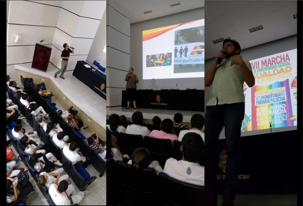 Universitarios analizan el matrimonio igualitario Universitarios analizan el matrimonio igualitario