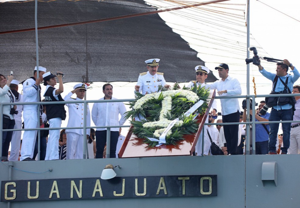Conmemoran el Día de la Marina