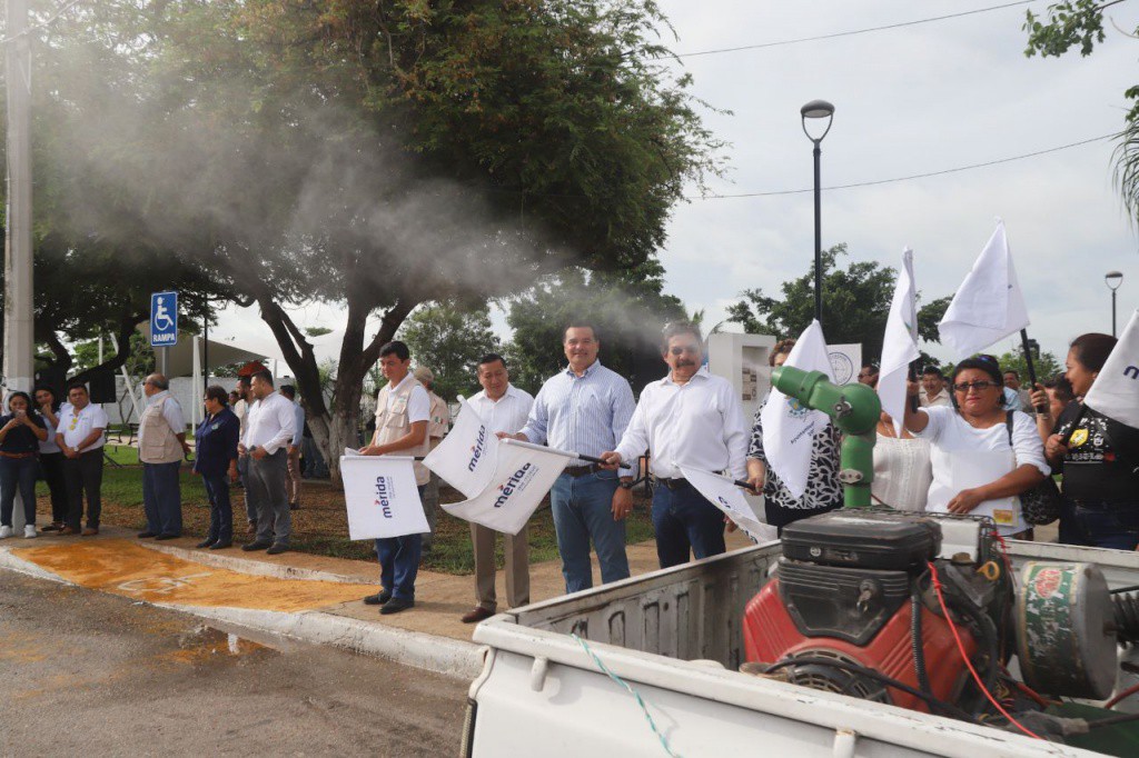 Comienza campaña de fumigación en Mérida Comienza campaña de fumigación en Mérida