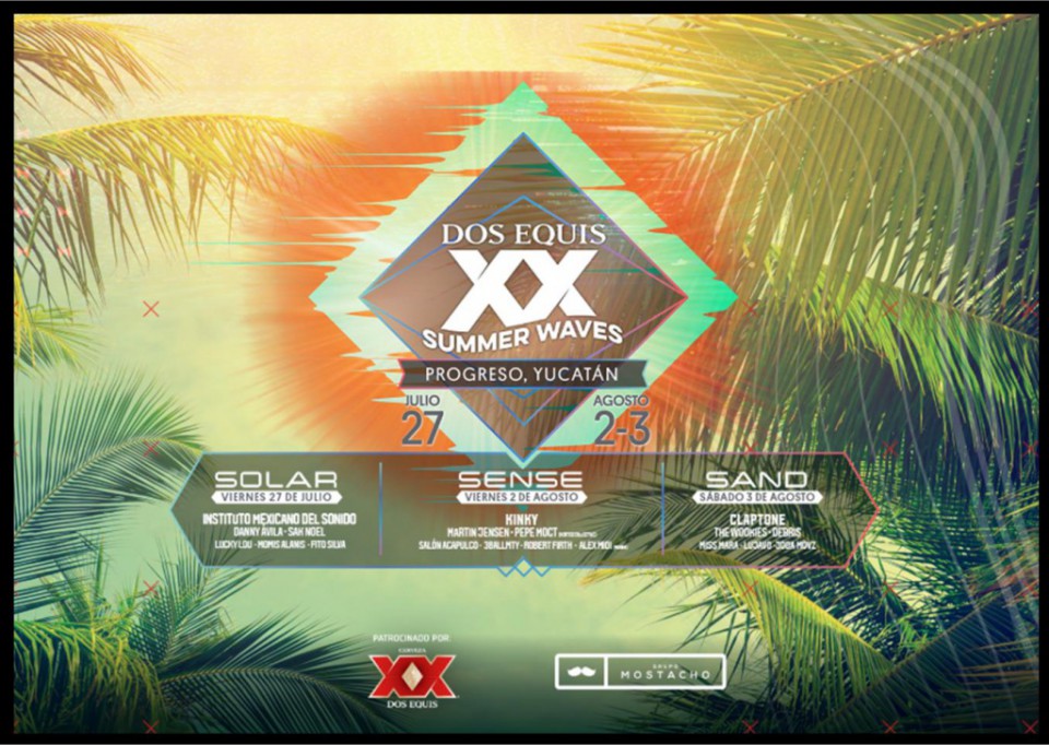 Anuncian el XX Summer Waves Anuncian el XX Summer Waves