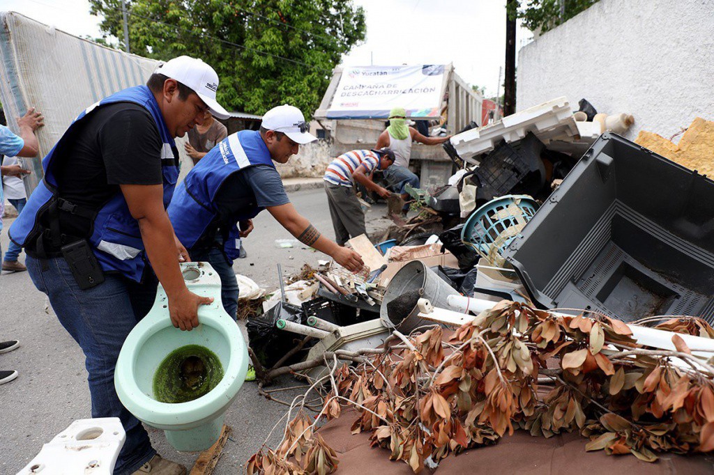Recolectan más de 400 toneladas de cacharros en Mérida Recolectan más de 400 toneladas de cacharros en Mérida