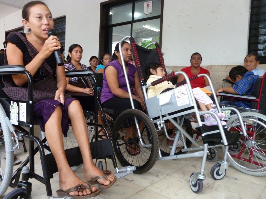 TIZIMIN: Entregan aparatos funcionales a personas discapacitadas.\r\n TIZIMIN: Entregan aparatos funcionales a personas discapacitadas.\r\n