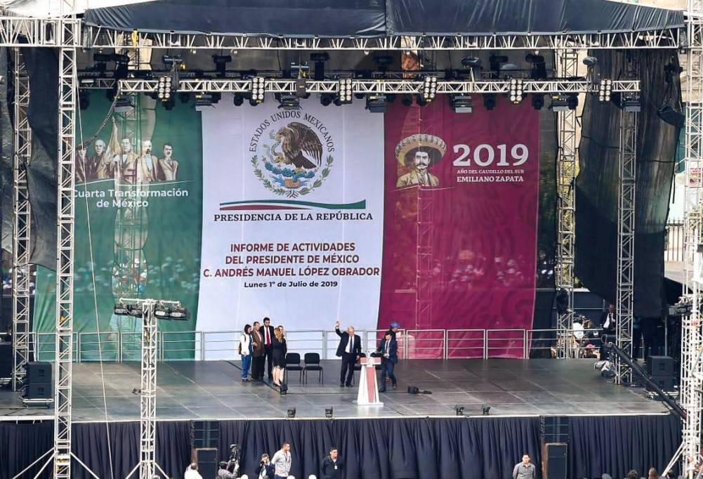 AMLO ha cumplido 78 de 100 compromisos AMLO ha cumplido 78 de 100 compromisos