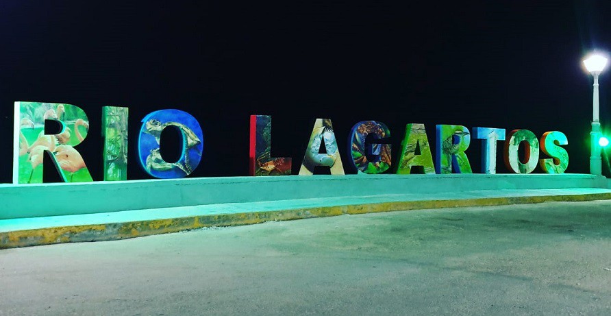 Nueva imagen de letras gigantes de Rio Lagartos Nueva imagen de letras gigantes de Rio Lagartos