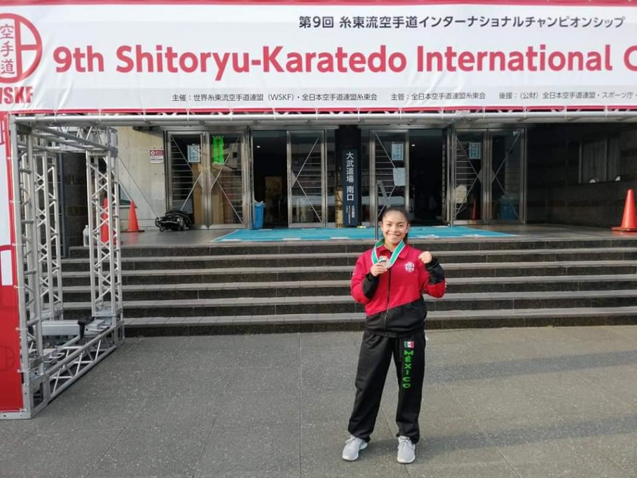 Joven yucateca destaca en Karate Do Joven yucateca destaca en Karate Do