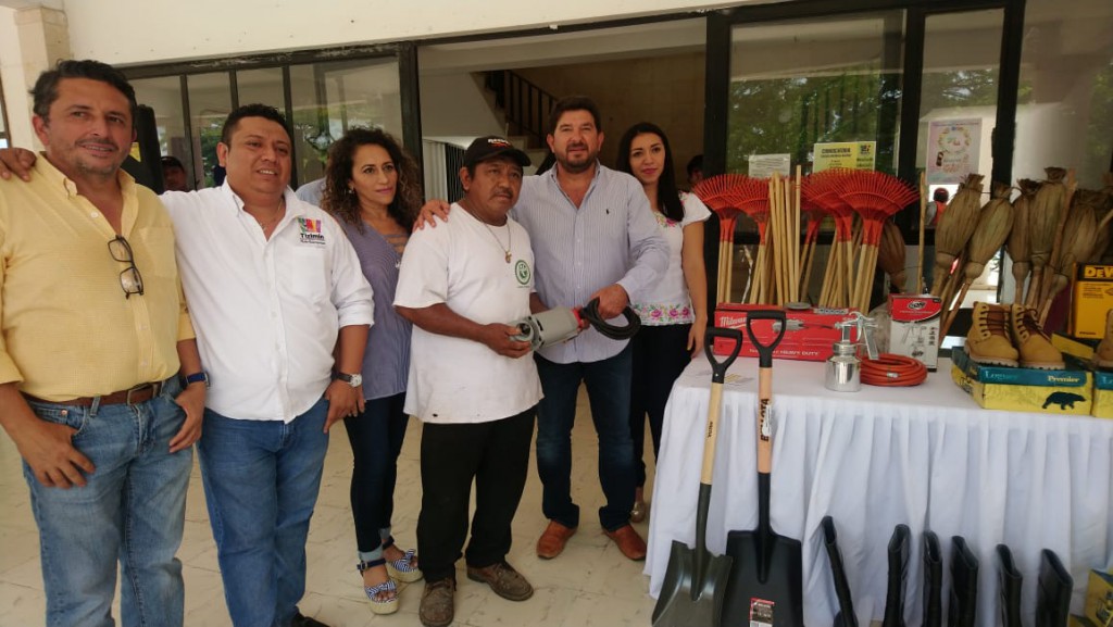 Equipan a cuadrillas de servicios públicos de Tizimín Equipan a cuadrillas de servicios públicos de Tizimín