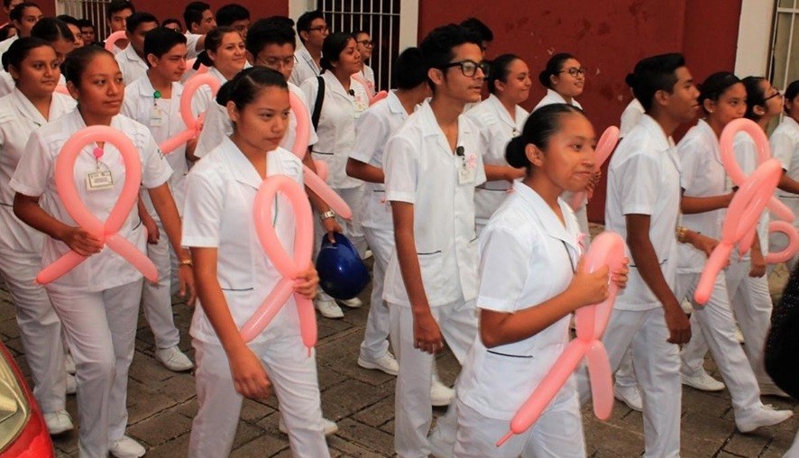 Exhortan en Valladolid a hacer conciencia sobre cáncer de mama Exhortan en Valladolid a hacer conciencia sobre cáncer de mama