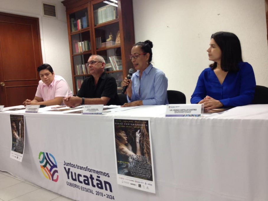 Presentan el Festival Yucatán Escénica 2019 Presentan el Festival Yucatán Escénica 2019
