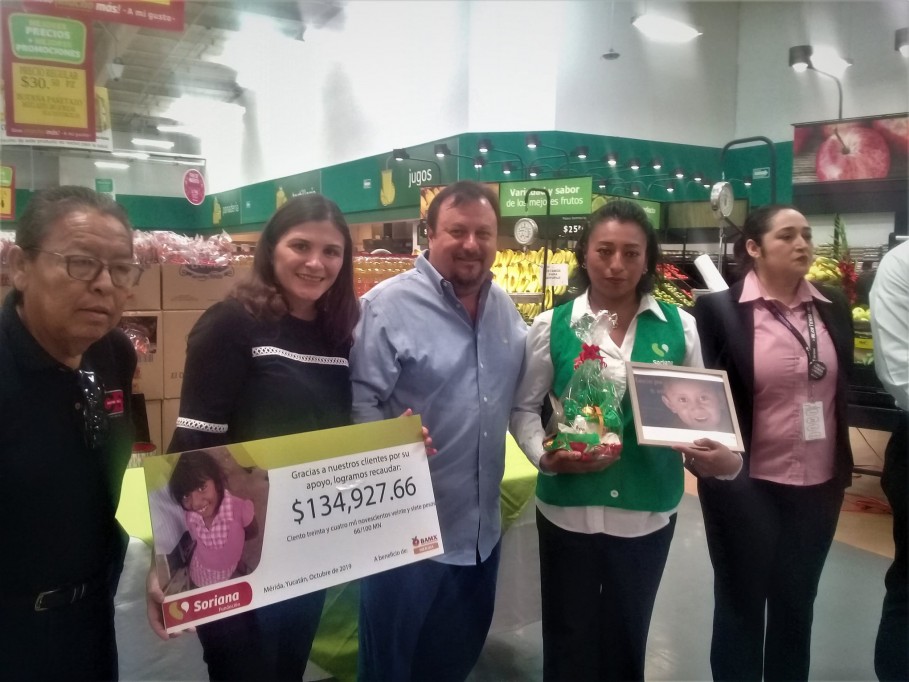 Soriana entrega donación al Banco de Alimentos Soriana entrega donación al Banco de Alimentos