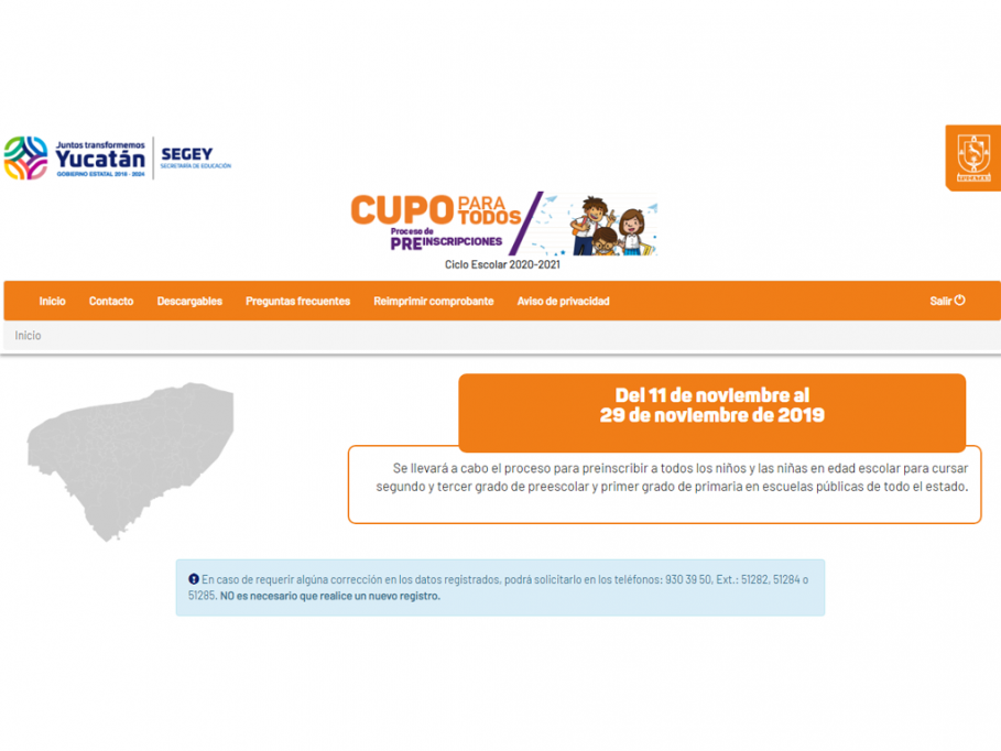 Comienzan las pre-inscripciones para preescolar y primaria