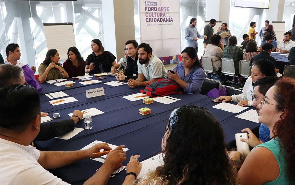 Realizan foro sobre arte, cultura y ciudadanía Realizan foro sobre arte, cultura y ciudadanía