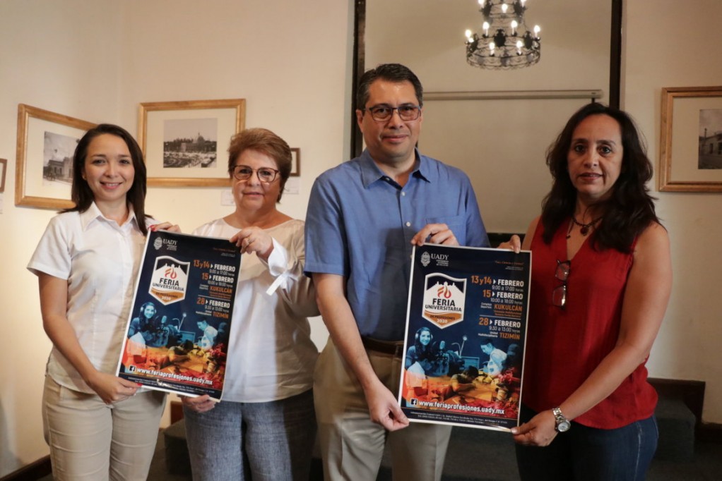 Anuncian Feria Universitaria de Profesiones en la UADY Anuncian Feria Universitaria de Profesiones en la UADY