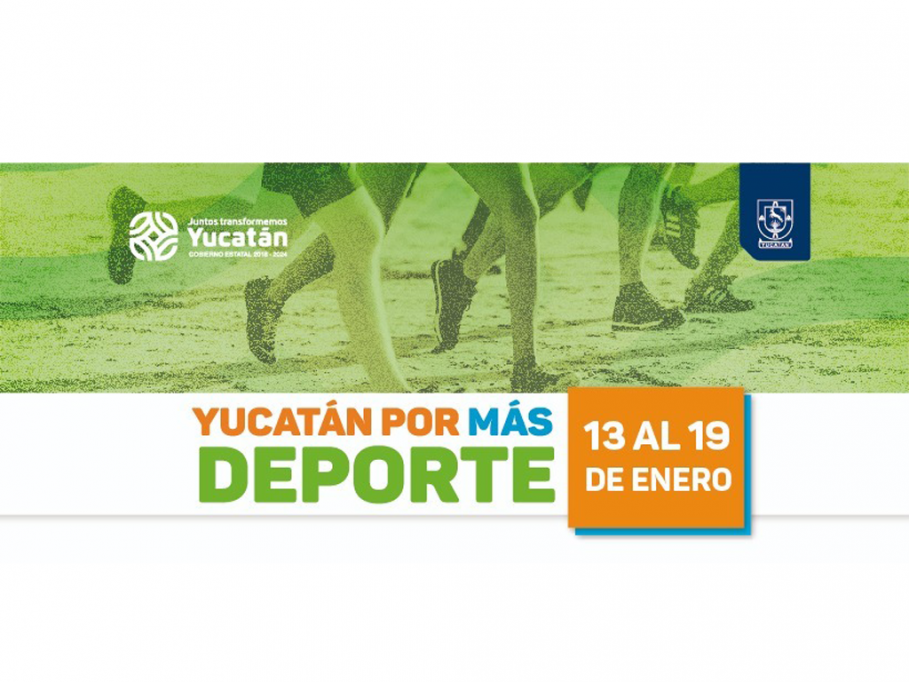 Presentan programa “Yucatán por más deporte” Presentan programa “Yucatán por más deporte”