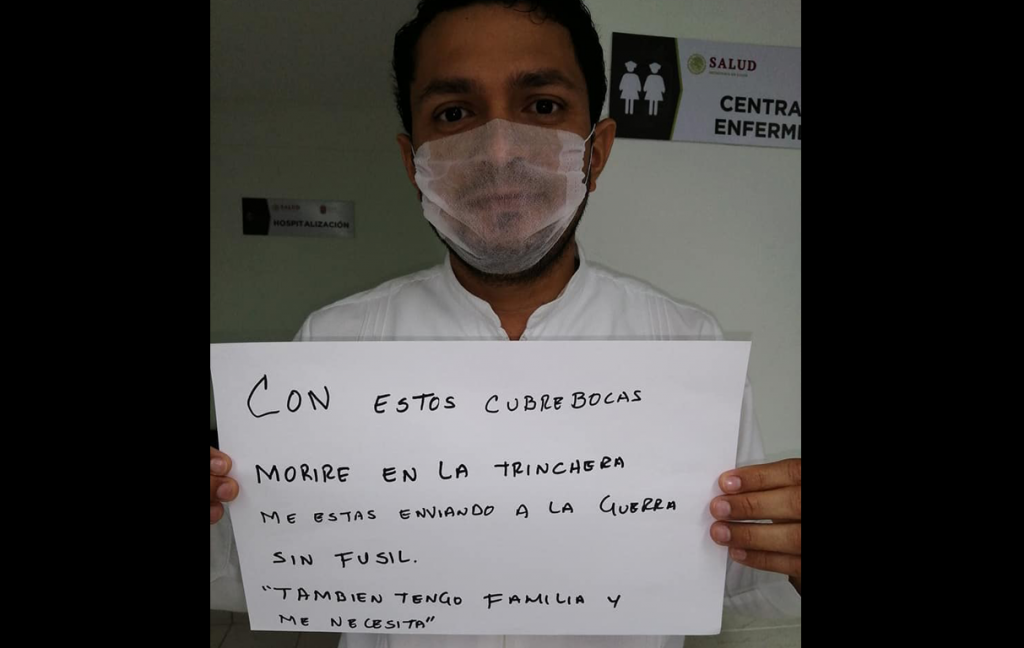 Trabajadores de Salud, en Chiapas, mandan S.O.S. Trabajadores de Salud, en Chiapas, mandan S.O.S.