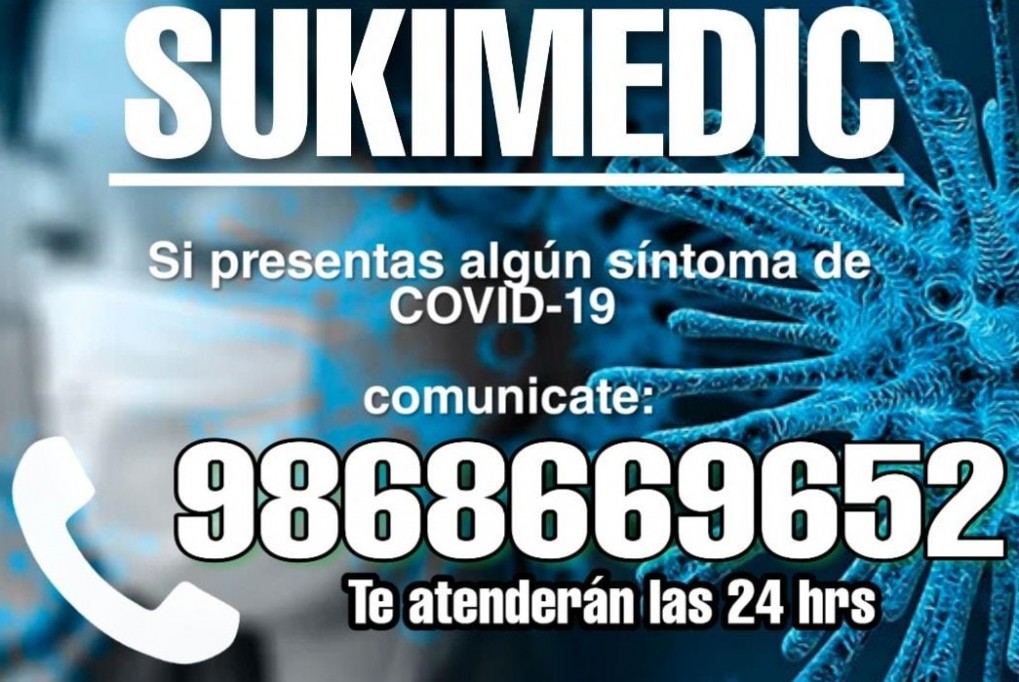 Sucilá con propia línea para atender dudas sobre covid-19 Sucilá con propia línea para atender dudas sobre covid-19