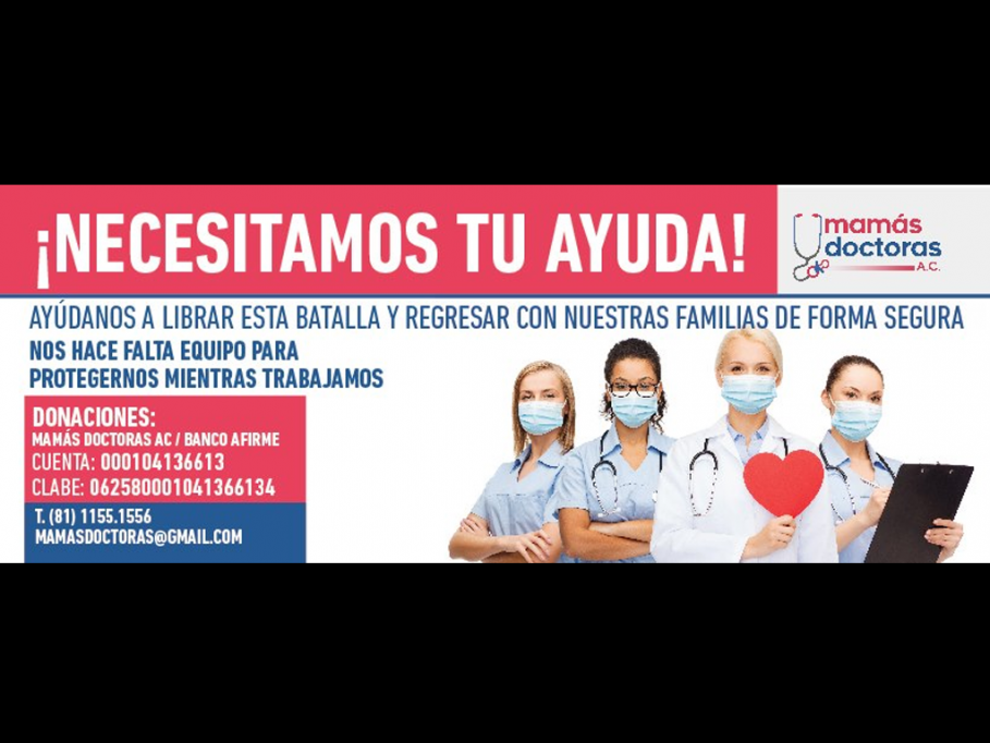 Agrupación “Mamás doctoras” pide ayuda para reunir insumos Agrupación “Mamás doctoras” pide ayuda para reunir insumos