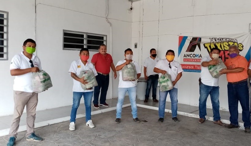 Sindicato de taxistas de Tizimín apoya a martillos Sindicato de taxistas de Tizimín apoya a martillos