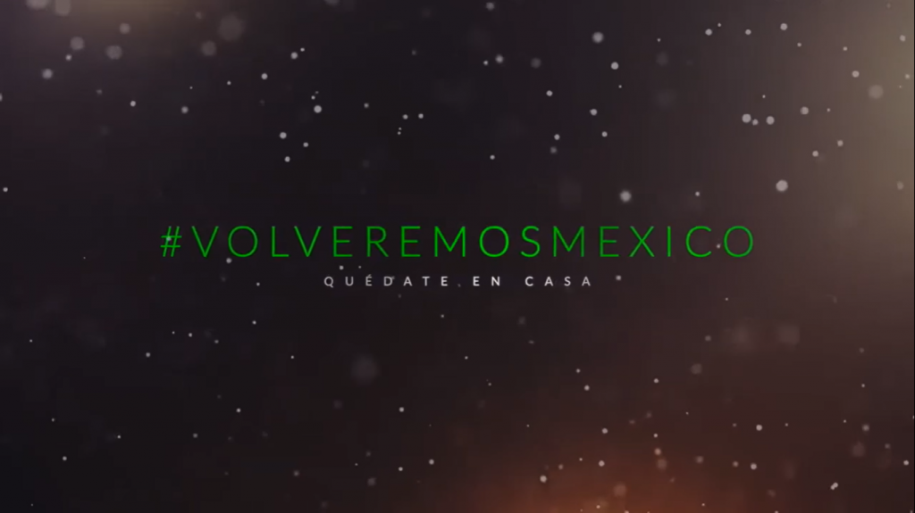 Unidos para decir “Volveremos México” Unidos para decir “Volveremos México”