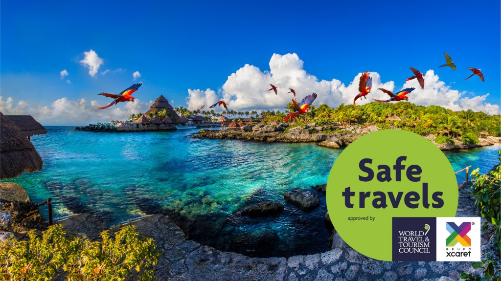 Grupo Xcaret recibe el sello de viaje seguro del WTTC Grupo Xcaret recibe el sello de viaje seguro del WTTC
