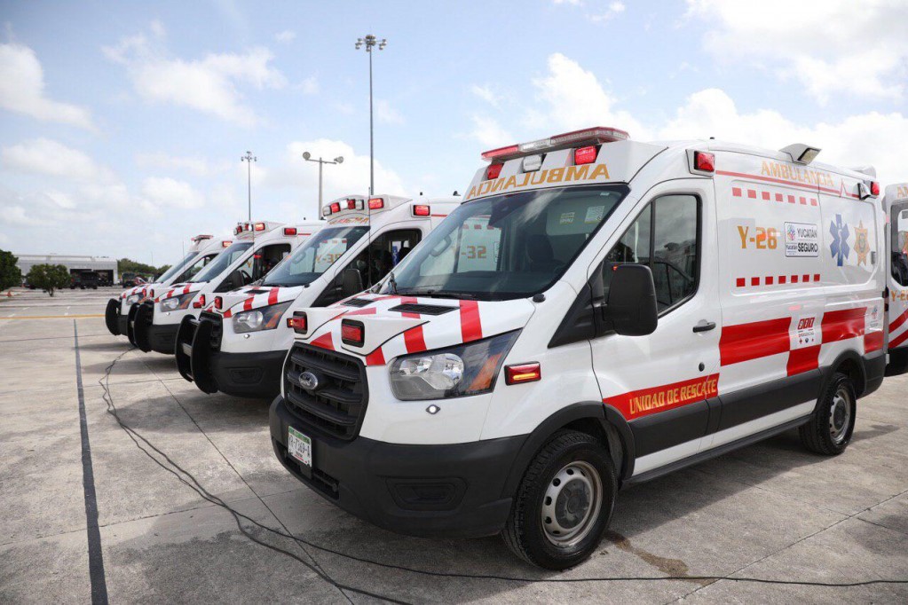 Hay nuevas ambulancias en la SSP para atención a Covid-19 Hay nuevas ambulancias en la SSP para atención a Covid-19