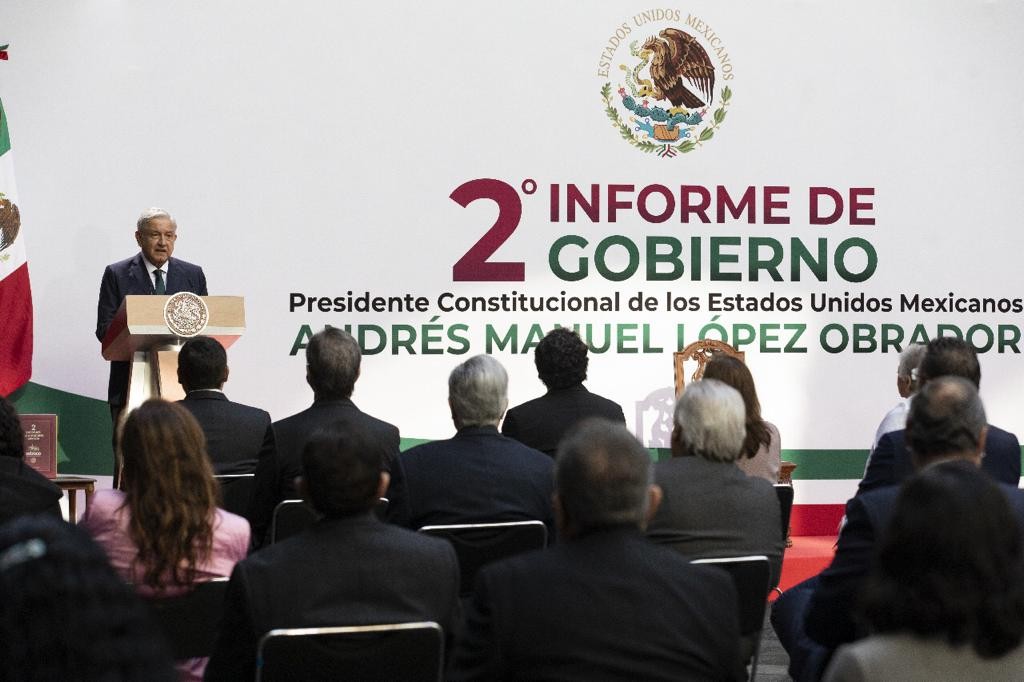 AMLO presenta su II Informe de Gobierno AMLO presenta su II Informe de Gobierno