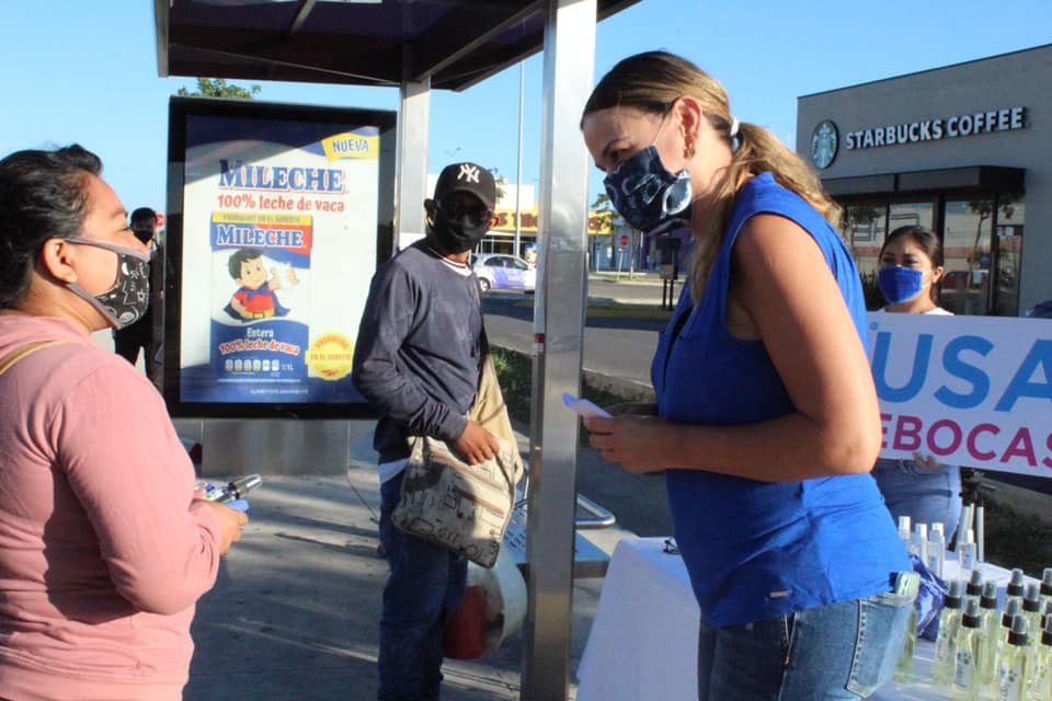 Promueven el autocuidado en las calles Promueven el autocuidado en las calles