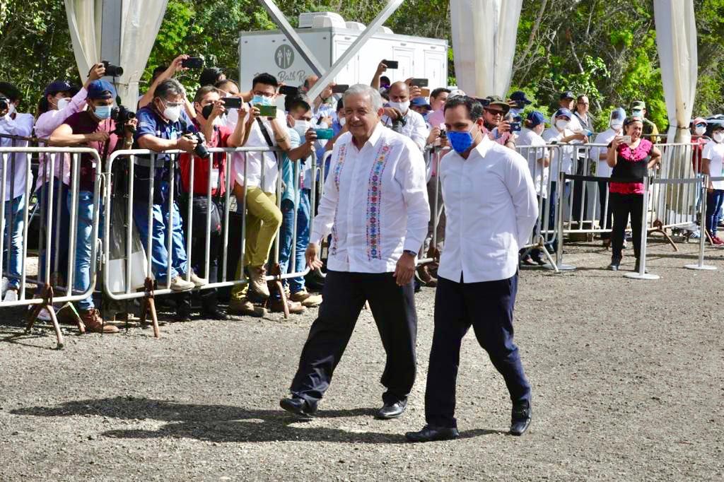AMLO se compromete a intensificar ayuda para Yucatán AMLO se compromete a intensificar ayuda para Yucatán