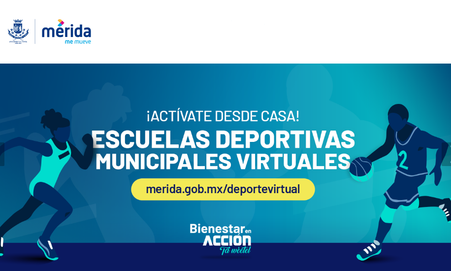 Abren inscripciones en escuelas deportivas virtuales en Mérida Abren inscripciones en escuelas deportivas virtuales en Mérida