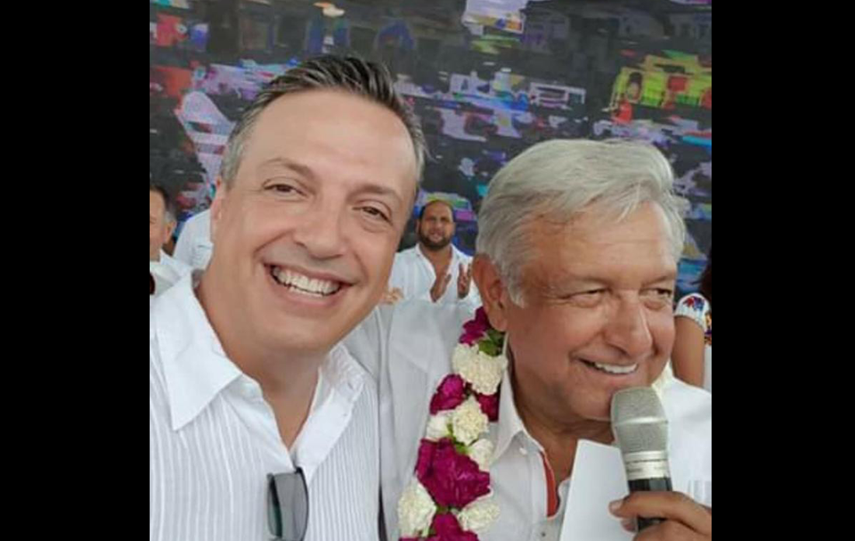 Diputado federal Luis Alegre y el presidente Andrés Manuel López Obrador Diputado federal Luis Alegre y el presidente Andrés Manuel López Obrador