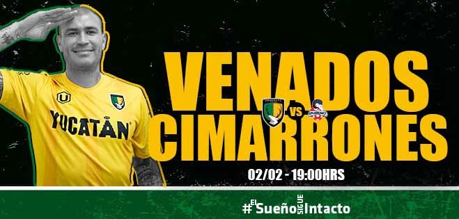 Venados FC buscará su primera victoria ante Cimarrones Venados FC buscará su primera victoria ante Cimarrones