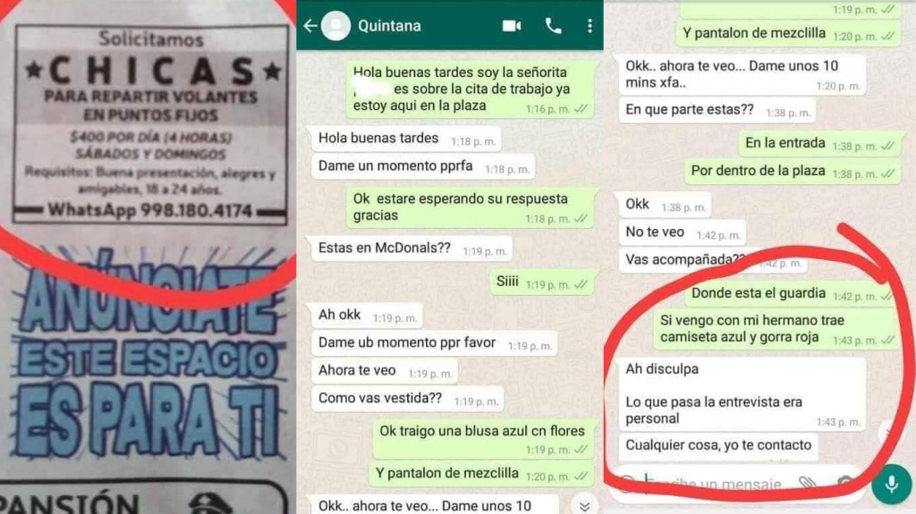 Alertan sobre sospechosa oferta de trabajo para jóvenes Alertan sobre sospechosa oferta de trabajo para jóvenes