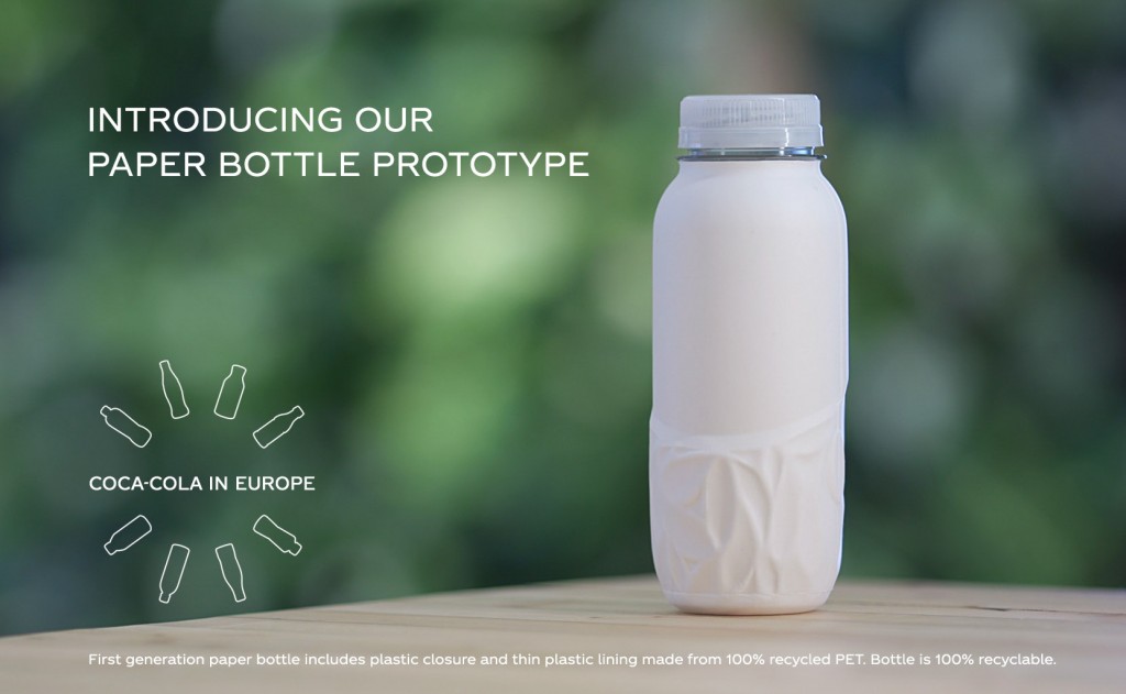 ¡100% reciclables! crearán botellas de papel para refresco ¡100% reciclables! crearán botellas de papel para refresco